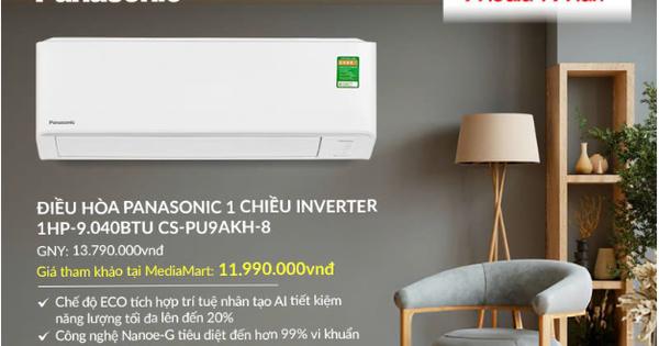 Top 5 điều hoà Panasonic thông minh tiết kiệm điện đáng mua nhất hè 2025- Ảnh 1.