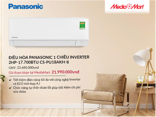 Top 5 điều hoà Panasonic thông minh tiết kiệm điện đáng mua nhất hè 2025- Ảnh 5.