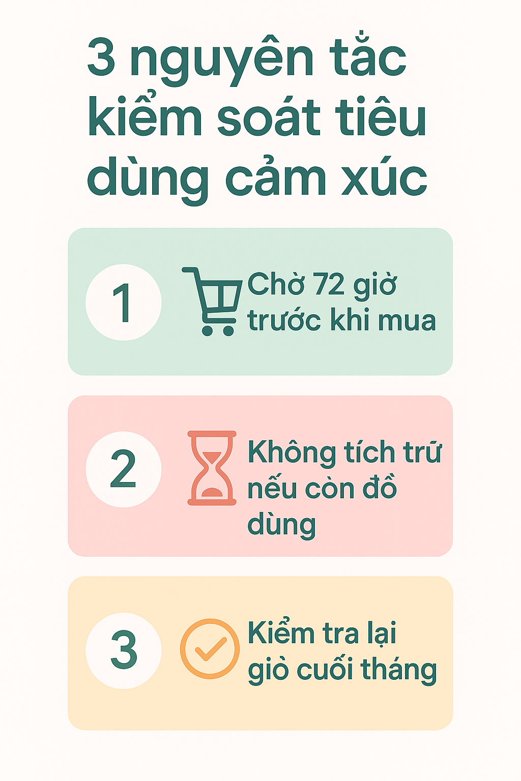 Từ “không thể không mua” đến “sẵn sàng chờ đợi”: Khi bạn làm chủ tiêu dùng, cuộc sống sẽ nhẹ nhõm hơn- Ảnh 4.