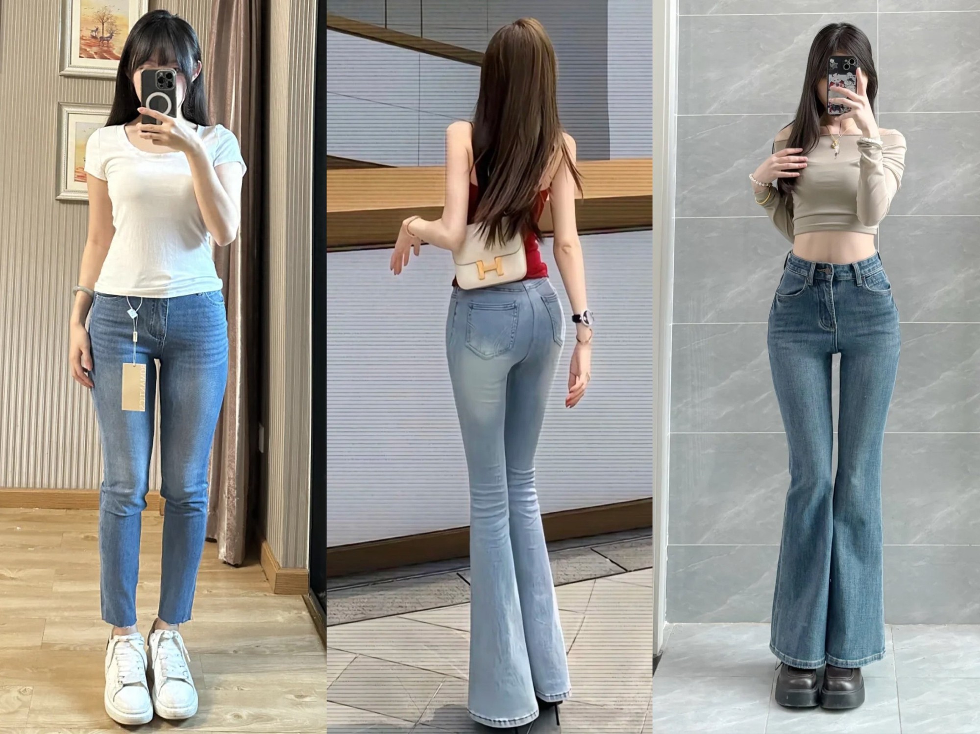 Công thức "tối thượng" cho quần jeans: Mặc đúng là thành nữ hoàng street style!- Ảnh 1.