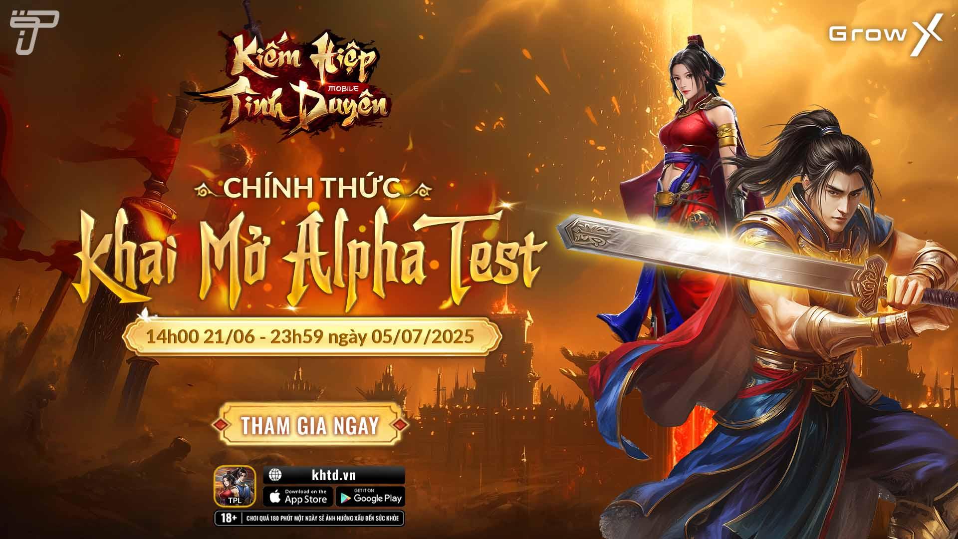 Kiếm Hiệp Tình Duyên Mobile – Siêu phẩm kế thừa huyền thoại Võ Lâm ra mắt Alpha Test- Ảnh 1.