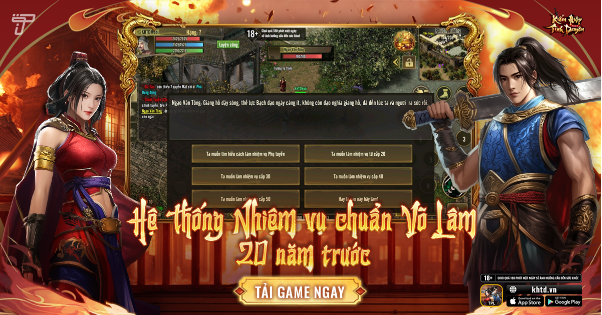 Kiếm Hiệp Tình Duyên Mobile – Siêu phẩm kế thừa huyền thoại Võ Lâm ra mắt Alpha Test 21.06.2025- Ảnh 2. Kiếm Hiệp Tình Duyên Mobile – Siêu phẩm kế thừa huyền thoại Võ Lâm ra mắt Alpha Test 21.06.2025- Ảnh 2.