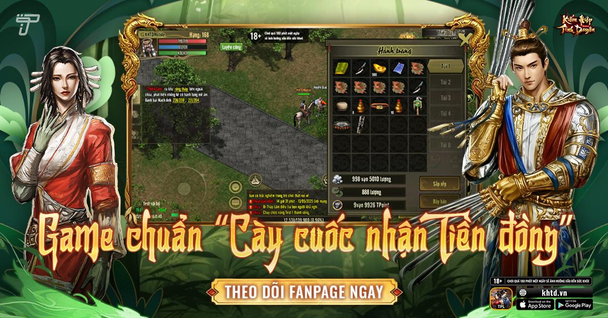 Kiếm Hiệp Tình Duyên Mobile – Siêu phẩm kế thừa huyền thoại Võ Lâm ra mắt Alpha Test- Ảnh 4.