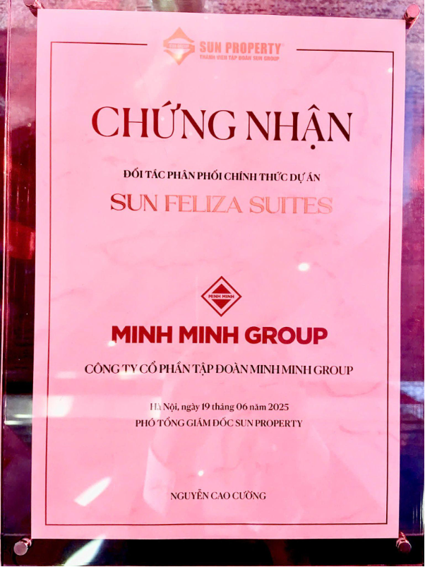 Minh Minh Group phân phối chính thức dự án Sun Feliza Suites  "Ngọc trong lòng phố"- Ảnh 3.