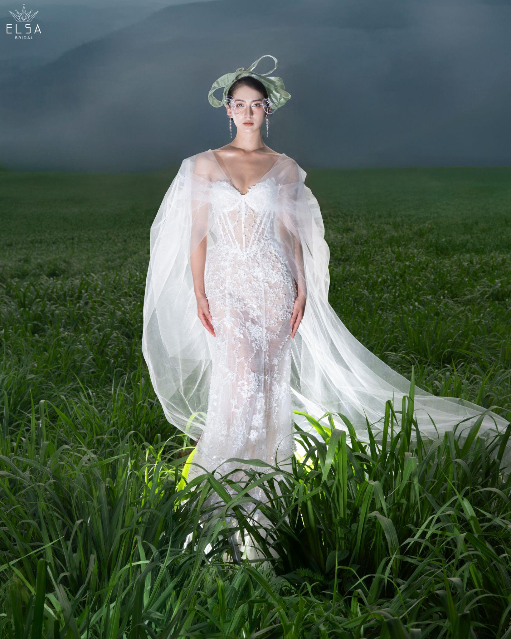 Showroom váy cưới Elsa Bridal có gì đặc biệt mà khiến Hoa hậu Ý Nhi ghé thăm phải thử váy ngay?- Ảnh 6.