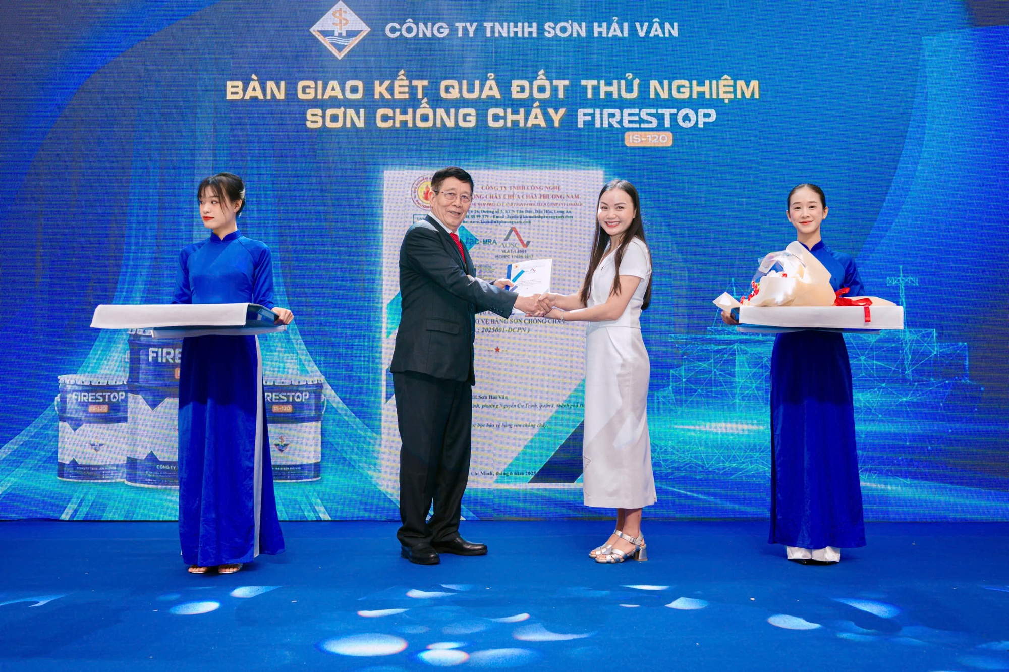 Sơn Hải Vân ra mắt FIRESTOP IS-120, đạt chuẩn chống cháy châu Âu- Ảnh 3.
