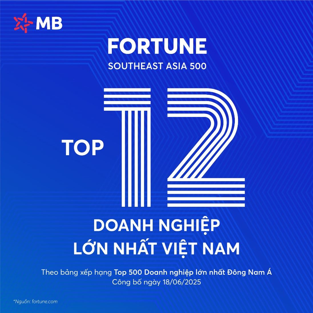 Fortune công bố BXH SEA 500MB lọt top 12 doanh nghiệp lớn nhất Việt Nam- Ảnh 2.