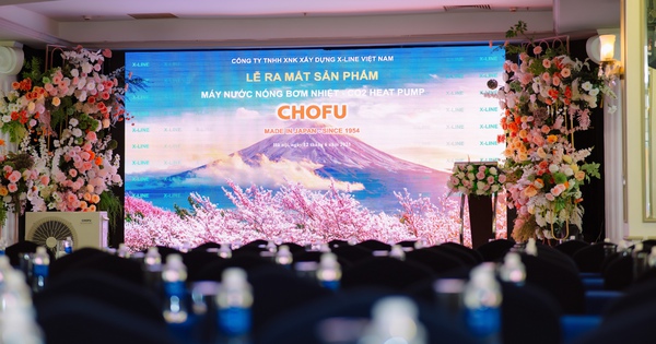 Máy nước nóng bơm nhiệt CHOFU chính thức ra mắt tại Việt Nam- Ảnh 1.