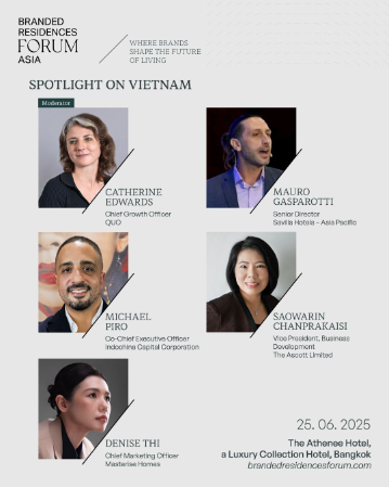 Masterise Homes chia sẻ kinh nghiệm phát triển BĐS hàng hiệu tại Branded Residences Forum Asia 2025- Ảnh 2.
