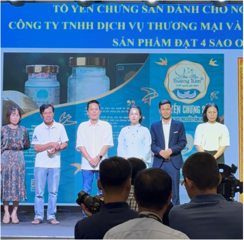 Yến Sào Hoàng Kim nhận chứng nhận OCOP 4 sao cho 4 sản phẩm tổ yến chưng- Ảnh 2.
