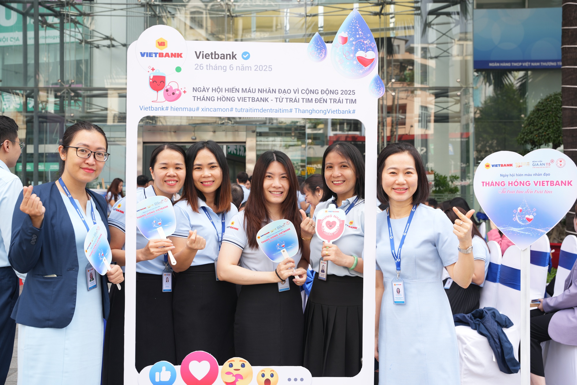 Hơn 200 CBNV tham gia hiến máu tính nguyện "Tháng hồng Vietbank"- Ảnh 6.