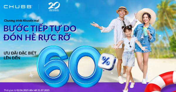Chubb Life triển khai chương trình khuyến mại lên đến 12,5 tỷ đồng- Ảnh 1. Chubb Life triển khai chương trình khuyến mại lên đến 12,5 tỷ đồng- Ảnh 1.