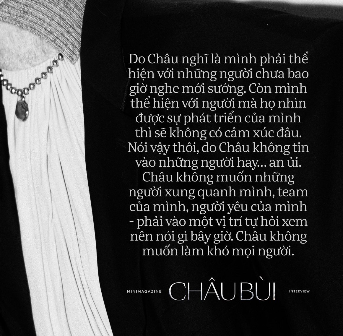 Châu Bùi: “Châu nghiêm túc và khát khao với việc học hát đến mức người ta không bỏ Châu được”- Ảnh 9.