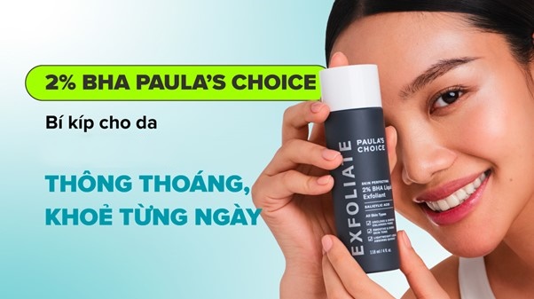 Từ nỗi ám ảnh lỗ chân lông đến làn da thông thoáng - khỏe từng ngày cùng 2% BHA của Paula’s Choice- Ảnh 1. Từ nỗi ám ảnh lỗ chân lông đến làn da thông thoáng - khỏe từng ngày cùng 2% BHA của Paula’s Choice- Ảnh 1.