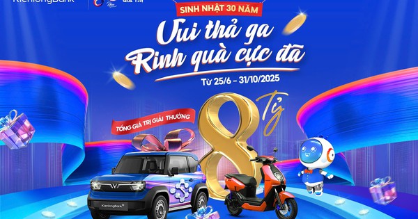 KienlongBank tung “siêu bão” quà tặng 8 tỷ đồng mừng sinh nhật 30 năm- Ảnh 1.