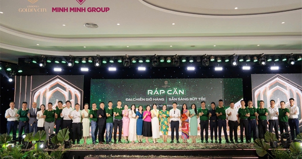 Minh Minh Group – Đại lý F1 Vinhomes Golden City bùng nổ doanh số ngay ngày đầu ra hàng- Ảnh 1.