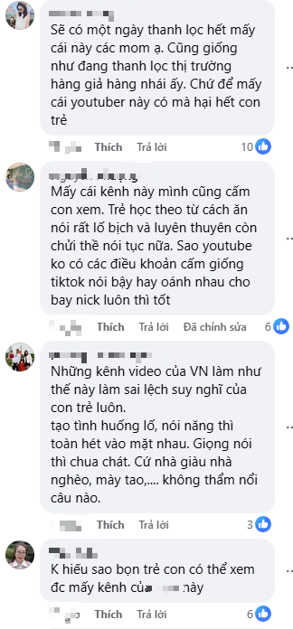 Kênh YouTube của cặp streamer Simmy, Sammy bị một phụ huynh liệt vào danh sách "đen"- Ảnh 6. Kênh YouTube của cặp streamer Simmy, Sammy bị một phụ huynh liệt vào danh sách "đen"- Ảnh 6.