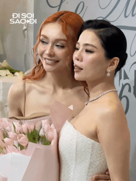 MLee tất tả đến chúc mừng "chị ruột" Lệ Quyên, để lại 1 nụ hôn gió rồi vội vã rời đi- Ảnh 3.