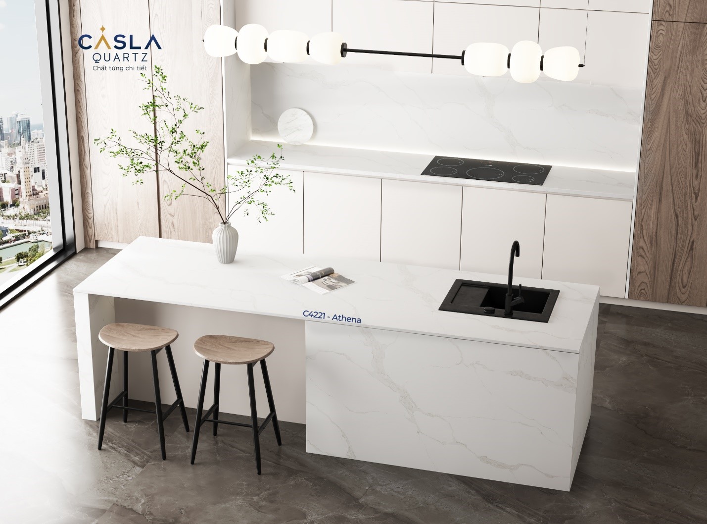 Caslaquartz – Bí quyết nâng tầm không gian sống của người Việt hiện đại- Ảnh 3.