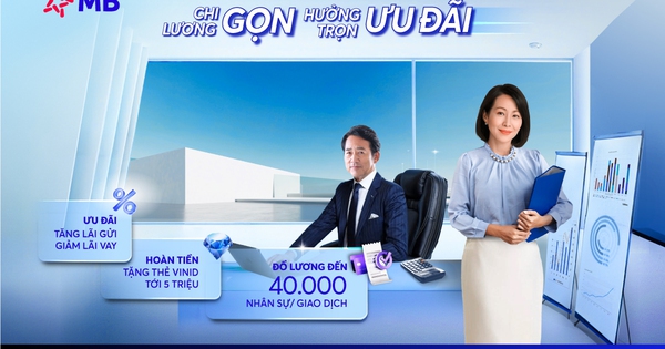 MB tung gói chi lương tích hợp ưu đãi tài chính cho doanh nghiệp- Ảnh 1.