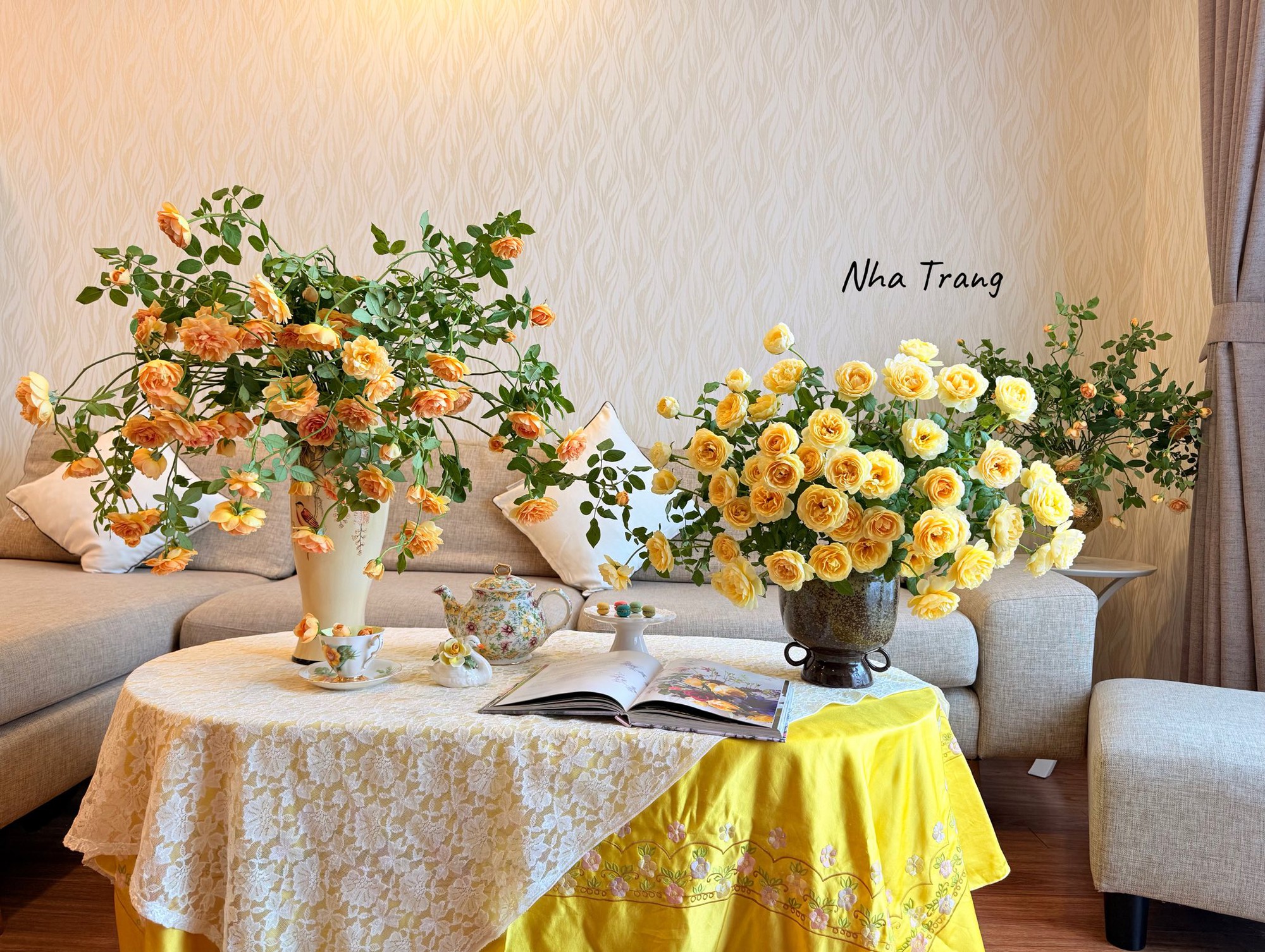 Quý cô Hà thành mê cắm hoa, thích căn nhà ướp hương tự nhiên hơn bất kì mùi nước hoa đắt tiền nào khác!- Ảnh 3.