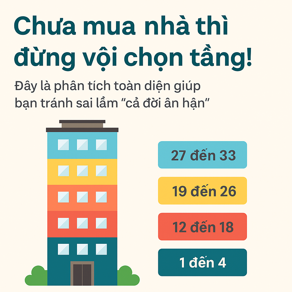 Chưa mua nhà thì đừng vội chọn tầng! Đây là phân tích toàn diện giúp bạn tránh sai lầm "cả đời ân hận"- Ảnh 1. Chưa mua nhà thì đừng vội chọn tầng! Đây là phân tích toàn diện giúp bạn tránh sai lầm "cả đời ân hận"- Ảnh 1.