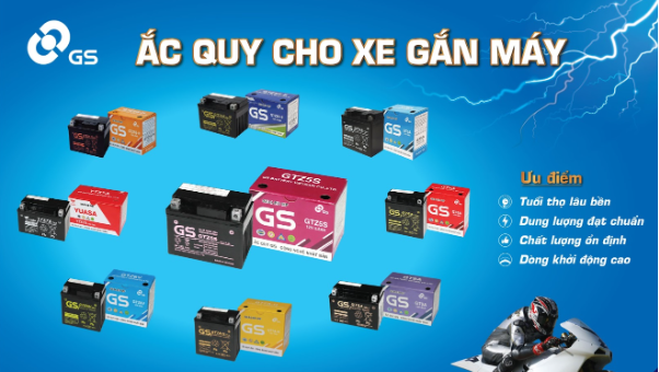 Ắc quy xe máy GS – Bền bỉ, ổn định, sẵn sàng khởi động mọi hành trình- Ảnh 4. Ắc quy xe máy GS – Bền bỉ, ổn định, sẵn sàng khởi động mọi hành trình- Ảnh 4.
