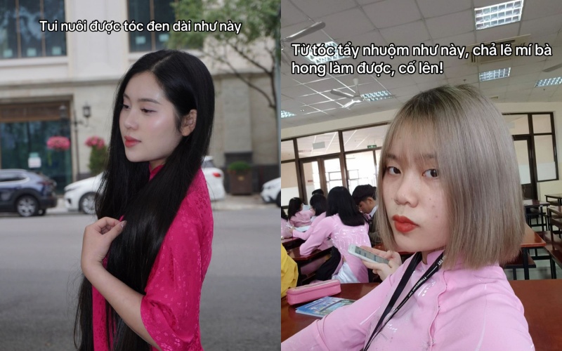 Từng bị hư tổn, gãy rụng cả búi do nhuộm tẩy tóc, cô nàng "hồi sinh" mái tóc nhờ bước ủ tóc tại nhà- Ảnh 3.