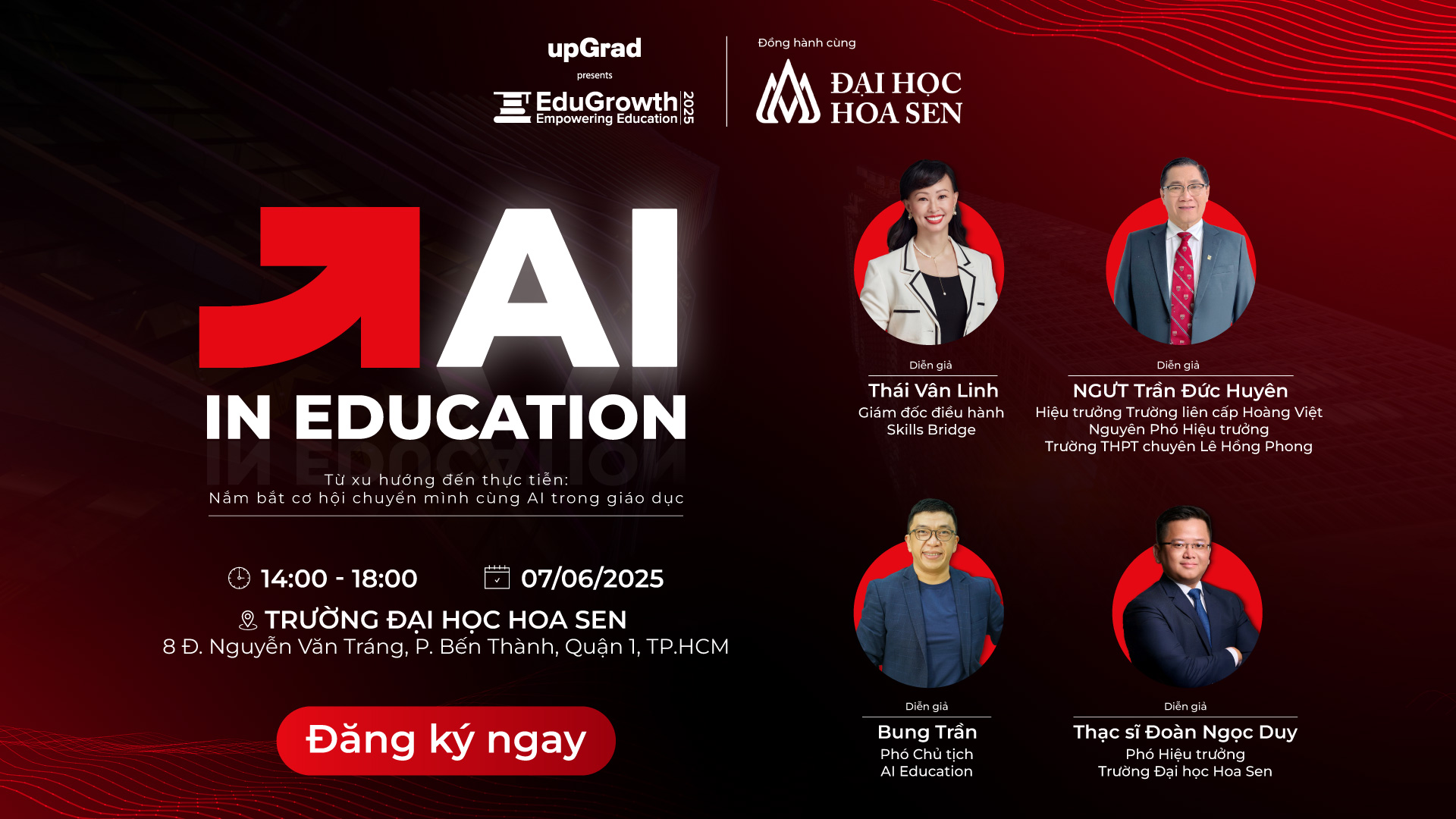 Lần đầu tiên, upGrad kết hợp cùng Trường Đại học Hoa Sen tổ chức diễn đàn chuyên sâu về AI trong giáo dục- Ảnh 1.