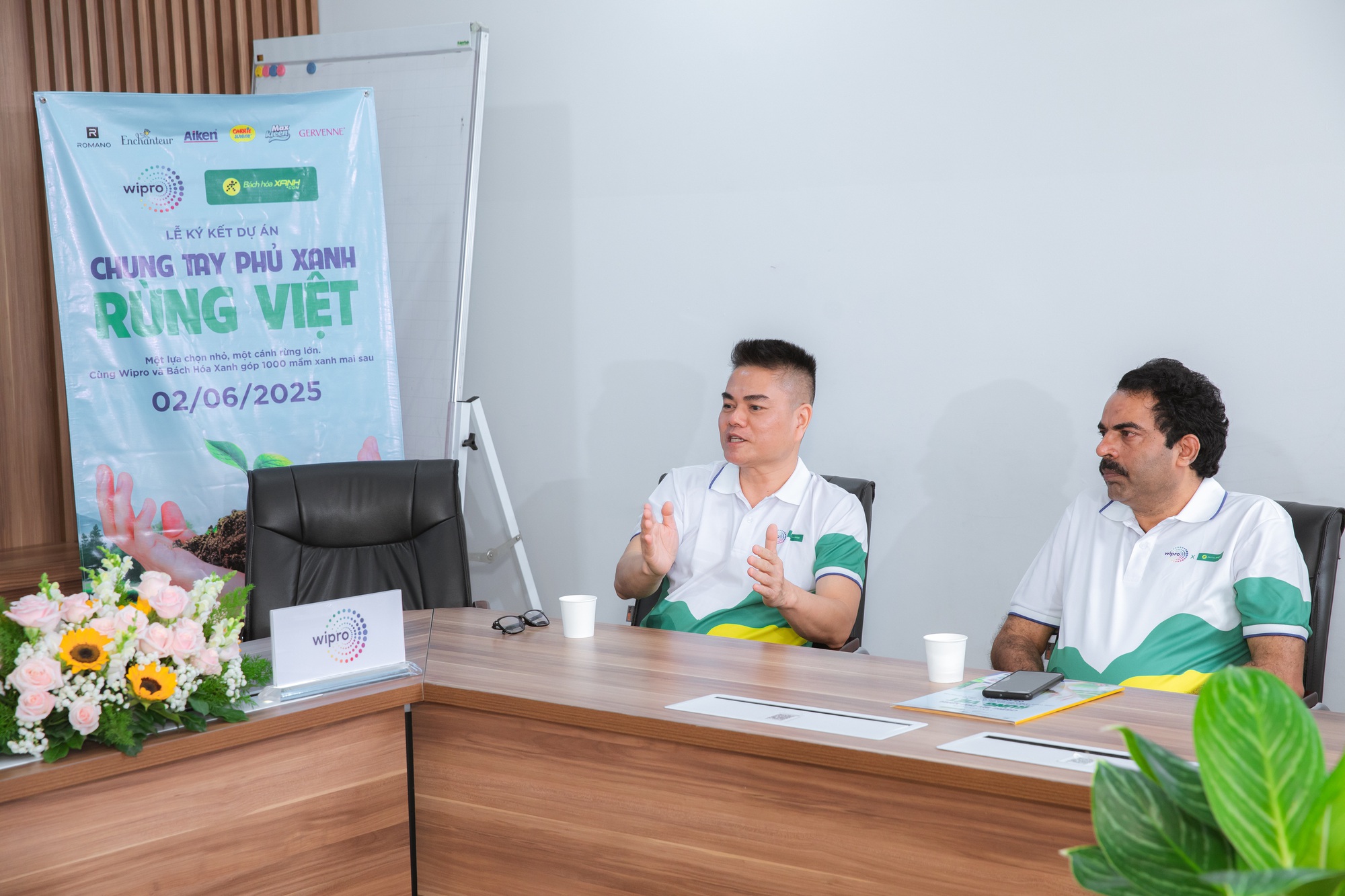 Wipro Consumer Care & Bách Hóa Xanh - "Chung tay phủ xanh rừng Việt"- Ảnh 2.