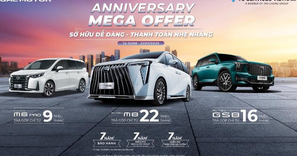 GAC MOTOR Việt Nam mừng sinh nhật 1 năm với ưu đãi hấp dẫn- Ảnh 1.