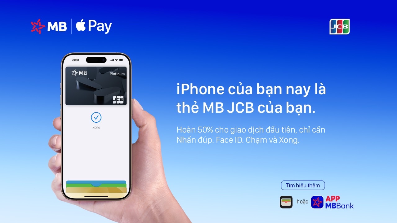 MB mang Apple Pay đến với chủ thẻ JCB tại Việt Nam- Ảnh 2.