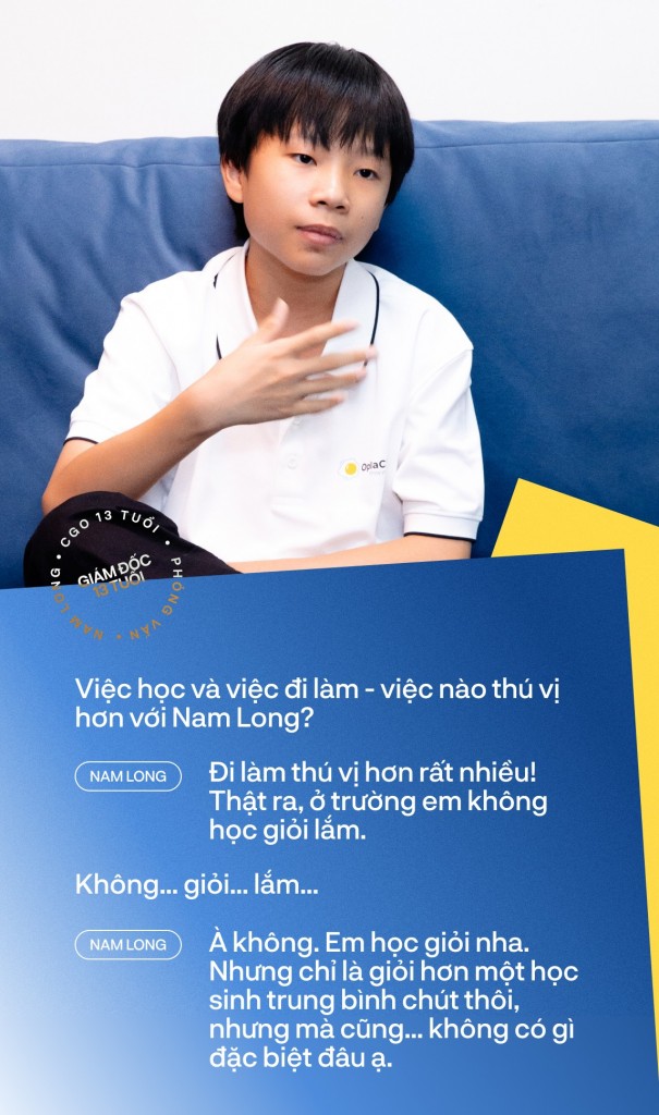 Gặp giám đốc tuổi 13 Nam Long: “Đi làm vui hơn vì ở trường em thấy mình học cũng… thường thôi”- Ảnh 1.