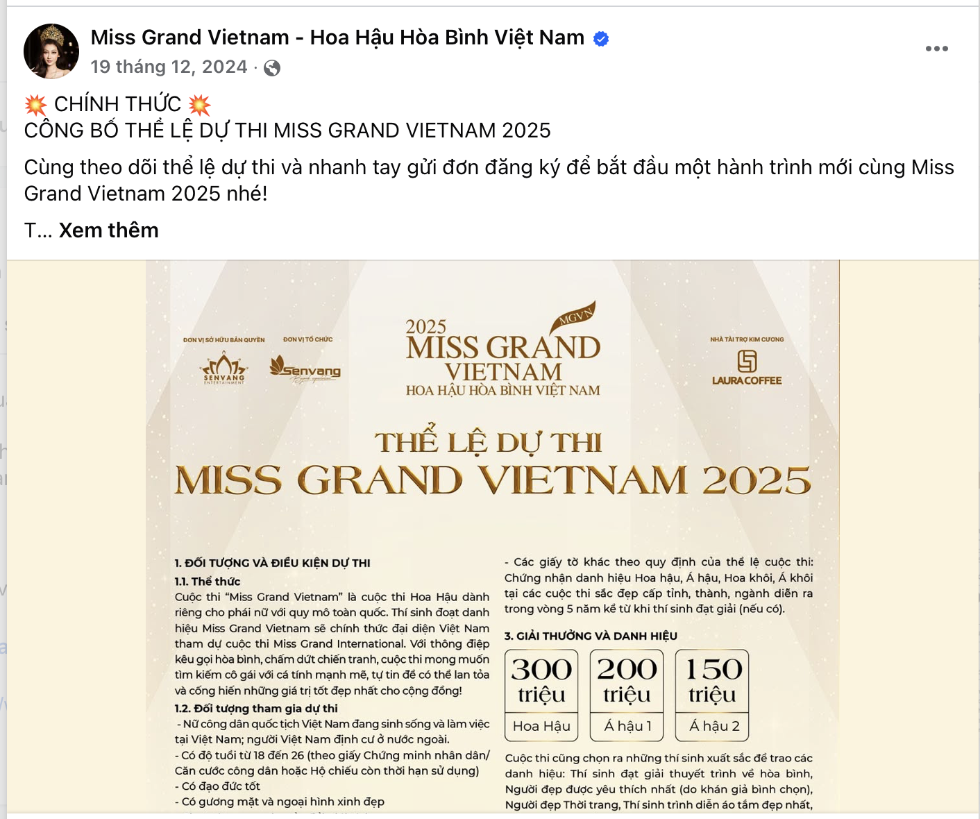 Sau bê bối của Thuỳ Tiên, "khai tử" Hoa hậu Hoà bình Việt Nam?- Ảnh 1.
