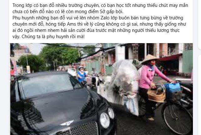 Lại thêm 1 chia sẻ từ phụ huynh gây tranh cãi: Niềm vui chính đáng hay vô tình "xát muối" vào lòng người khác?- Ảnh 1.