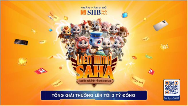Vừa là khách hàng, vừa là "game thủ" trên app SHB SAHA, bạn đã thử chưa?- Ảnh 2.