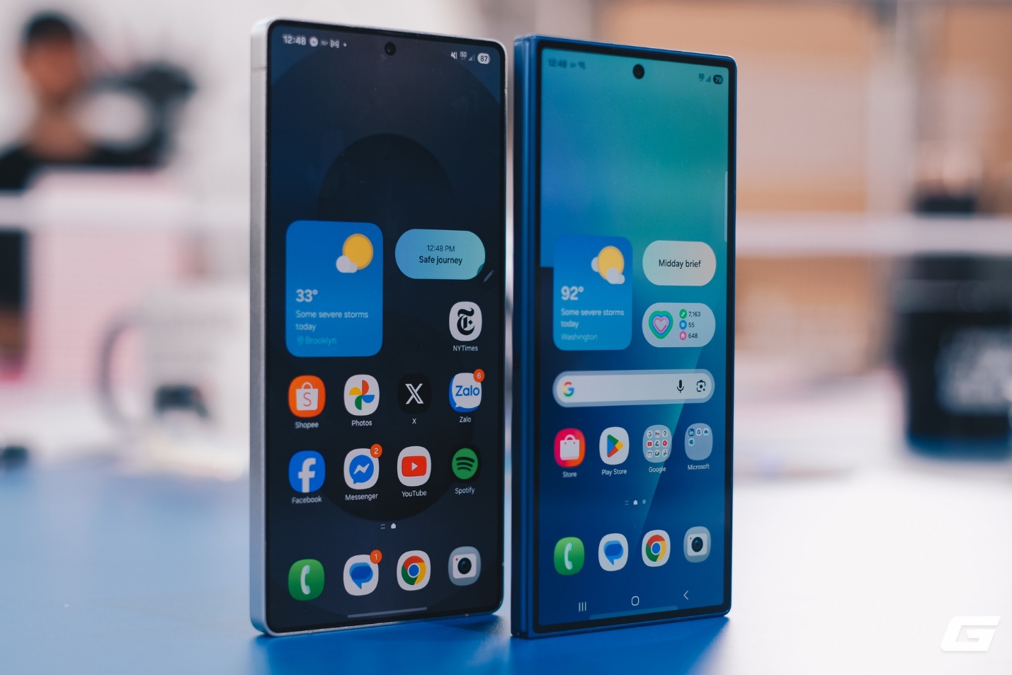 Trên tay Galaxy Z Fold7 tại New York: mở ra chương mới của điện thoại gập- Ảnh 14.
