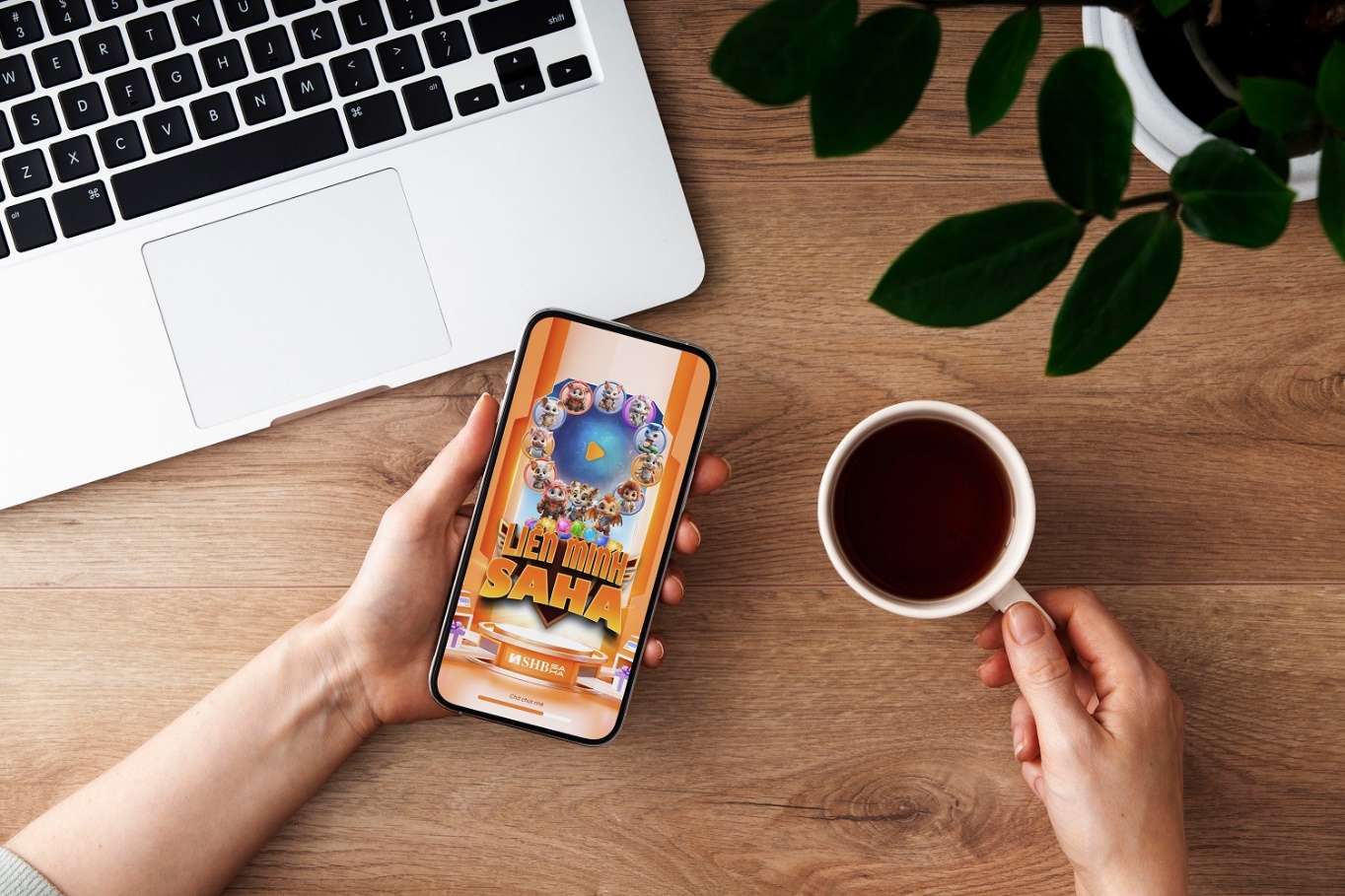 Vừa giao dịch vừa săn quà, khách hàng SHB giờ hóa “cao thủ” trên app SAHA- Ảnh 1.