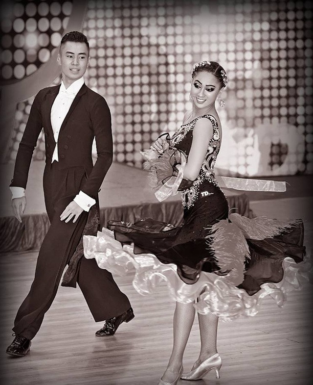 Hoa khôi Hà thành Trường Xuân cùng Anh Minh giành hat-trick HCV Đông Nam Á, lập kỳ tích cho dancesport Việt Nam- Ảnh 3.