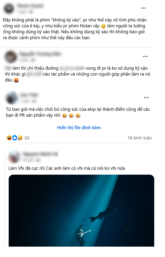 Phim Việt top 1 phòng vé PR cực lố "không kỹ xảo", công sức ekip đổ xuống biển luôn cho vừa lòng!- Ảnh 8.