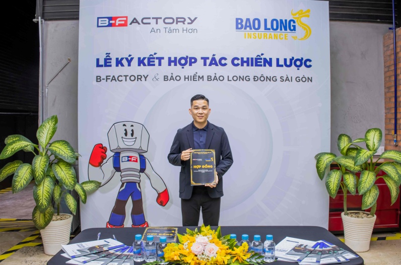 B-Factory và Bảo Hiểm Bảo Long Đông Sài Gòn ký kết hợp tác- Ảnh 2.
