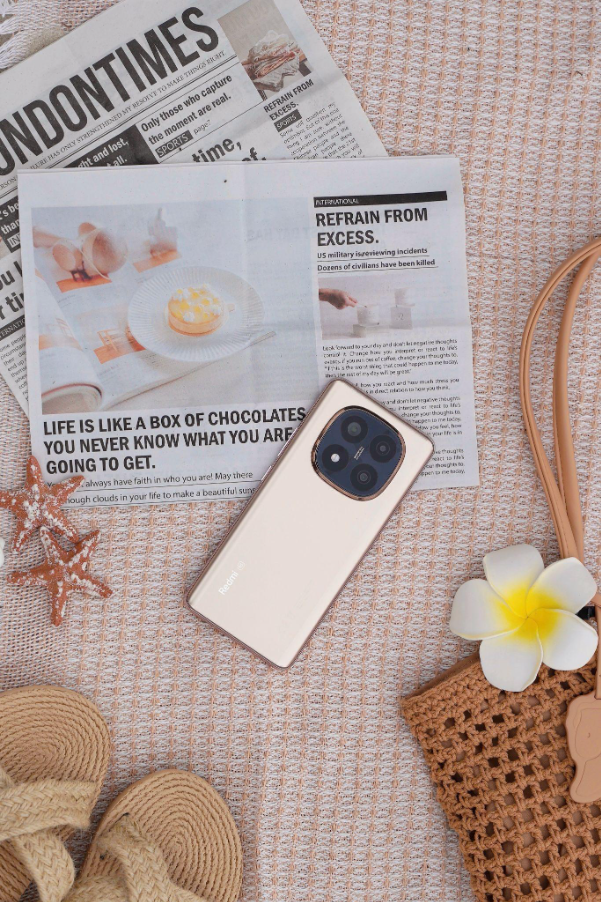 Chinh phục chân trời mới với Redmi Note 14 Series Vàng Sa Mạc- Ảnh 5. Chinh phục chân trời mới với Redmi Note 14 Series Vàng Sa Mạc- Ảnh 5.