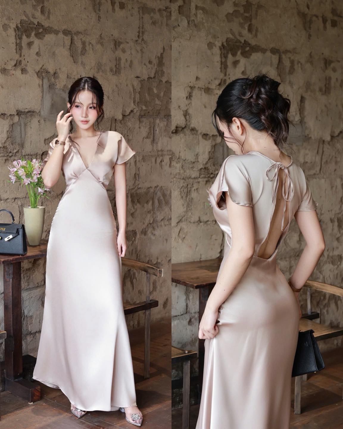 Những thiết kế váy lụa mỏng manh, đẹp thanh tao, diện lên tôn dáng và xinh như mộng- Ảnh 8.