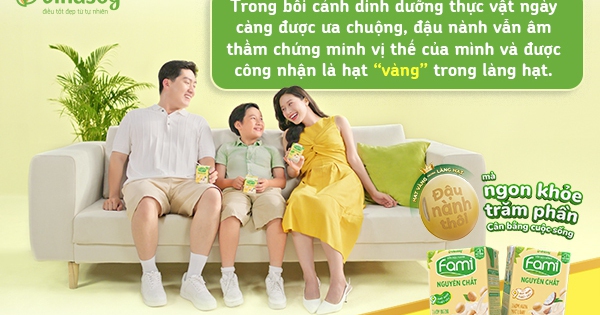 Đậu nành – Hạt "vàng" trong làng hạt lên ngôi theo xu hướng dinh dưỡng thực vật- Ảnh 1.