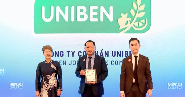 UNIBEN được vinh danh tại Top 50 Doanh nghiệp Phát triển Bền vững 2025- Ảnh 1.