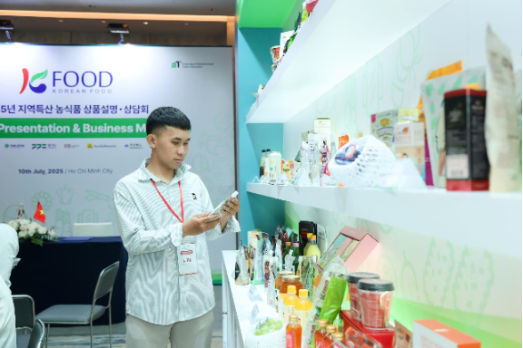 aT Center tổ chức thành công sự kiện giới thiệu nông sản Hàn Quốc 2025- Ảnh 2.