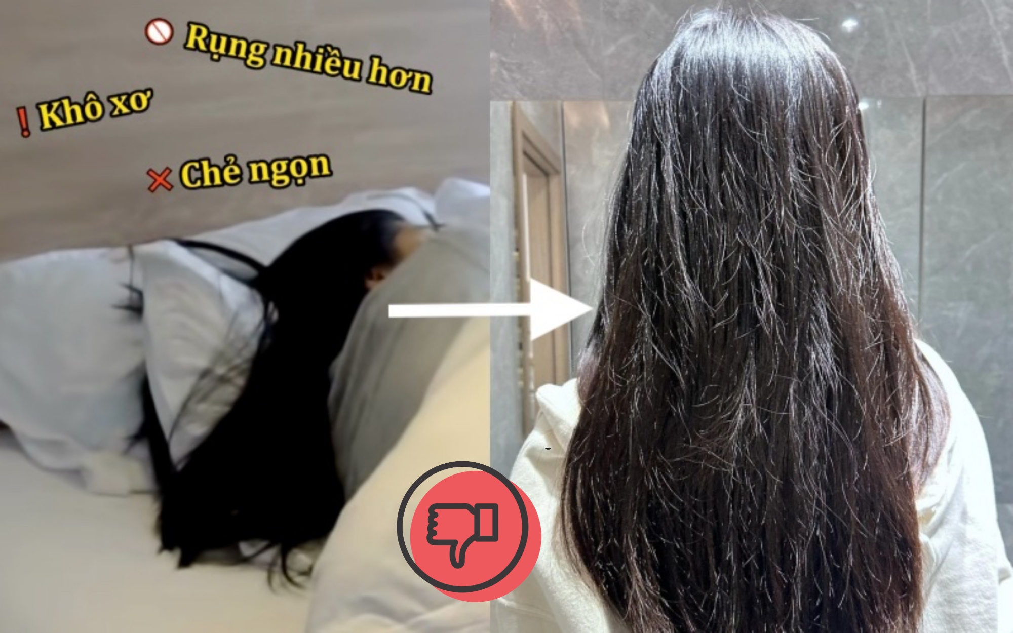 Một thói quen khi đi ngủ có thể hủy hoại mái tóc và làn da mà các chị em không hề hay biết- Ảnh 1.