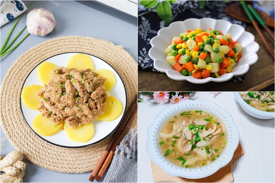 Thực đơn cơm tối giàu dinh dưỡng ít calo- Ảnh 1. Thực đơn cơm tối giàu dinh dưỡng ít calo- Ảnh 1.