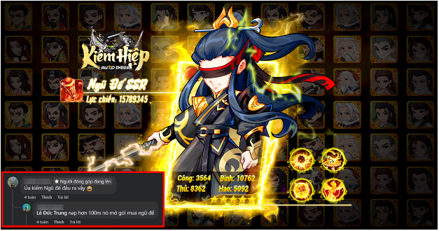 Loạt đại gia VIP 13 "nạp tiền tỉ" chơi Kiếm Hiệp Auto Chess: Cuộc đua nghẹt thở trên bàn cờ chiến thuật- Ảnh 4.
