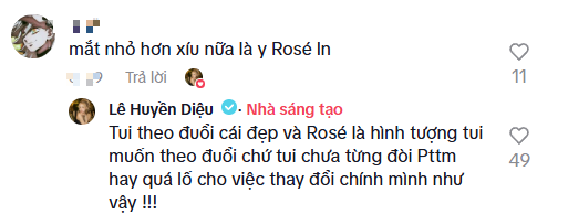 Nhan sắc quá xinh đẹp, hot girl "Rosé bản Việt" khiến CĐM tranh cãi- Ảnh 5. Nhan sắc quá xinh đẹp, hot girl "Rosé bản Việt" khiến CĐM tranh cãi- Ảnh 5.